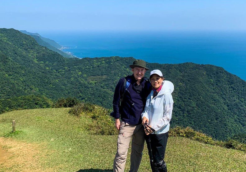 紀維德1984年初到台灣,直到1987年與太太結婚後,開始了長居台灣的生活。紀維德提供