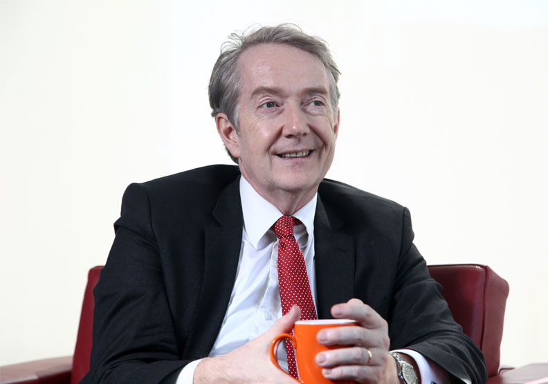 荷蘭在台辦事處代表紀維德。陳之俊攝