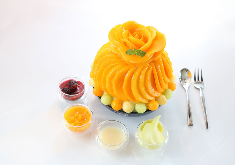 芒芒圓舞曲—招牌芒果冰。大苑子提供