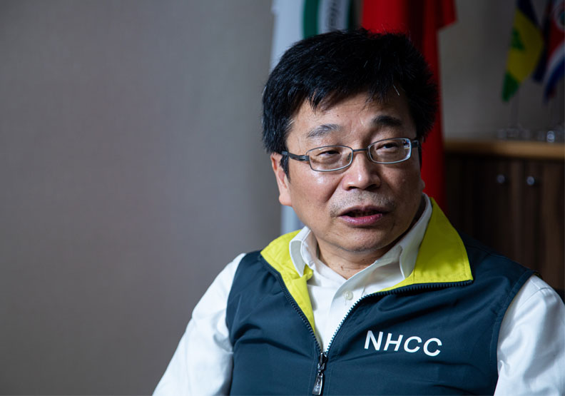 衛福部次長周志浩。池孟諭攝