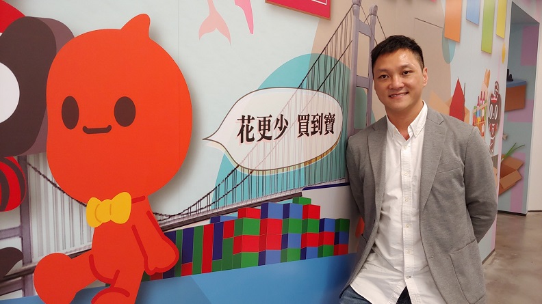 天貓淘寶港澳負責人陳子堅。