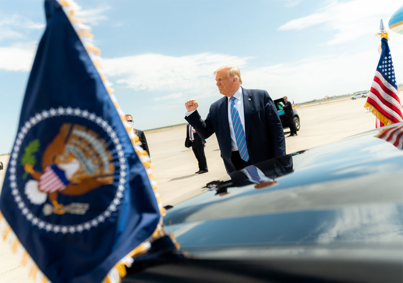 圖／美國總統川普。Flickr by The White House