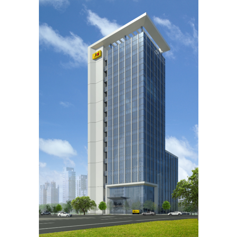 科定企業新莊總部,預計2023年完工。