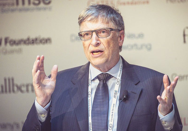 圖／微軟創辦人蓋茲（Bill Gates）。取自Munich Security Conference