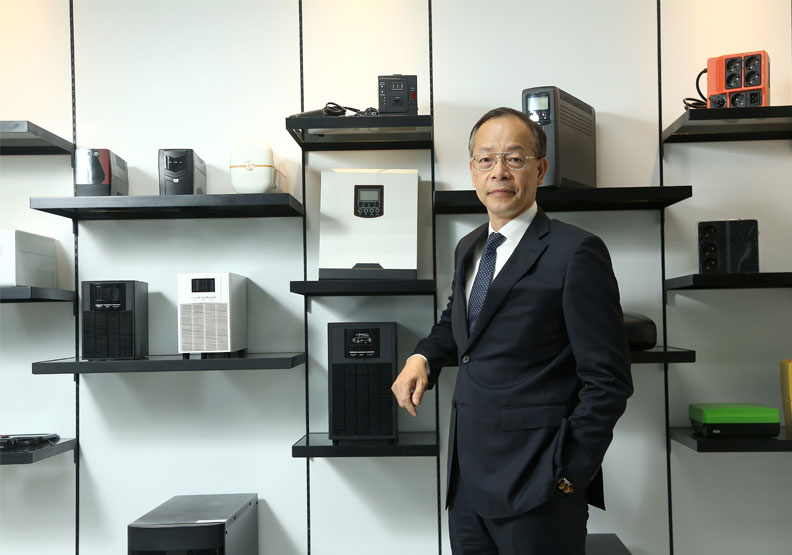 圖／旭隼董事長謝卓明。張智傑攝