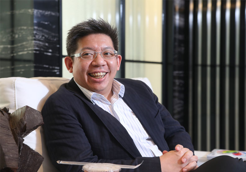 圖／中保科副董事長林建涵。蘇義傑攝