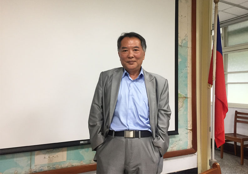政治大學國際關係研究中心研究員宋國誠。鄧麗萍攝