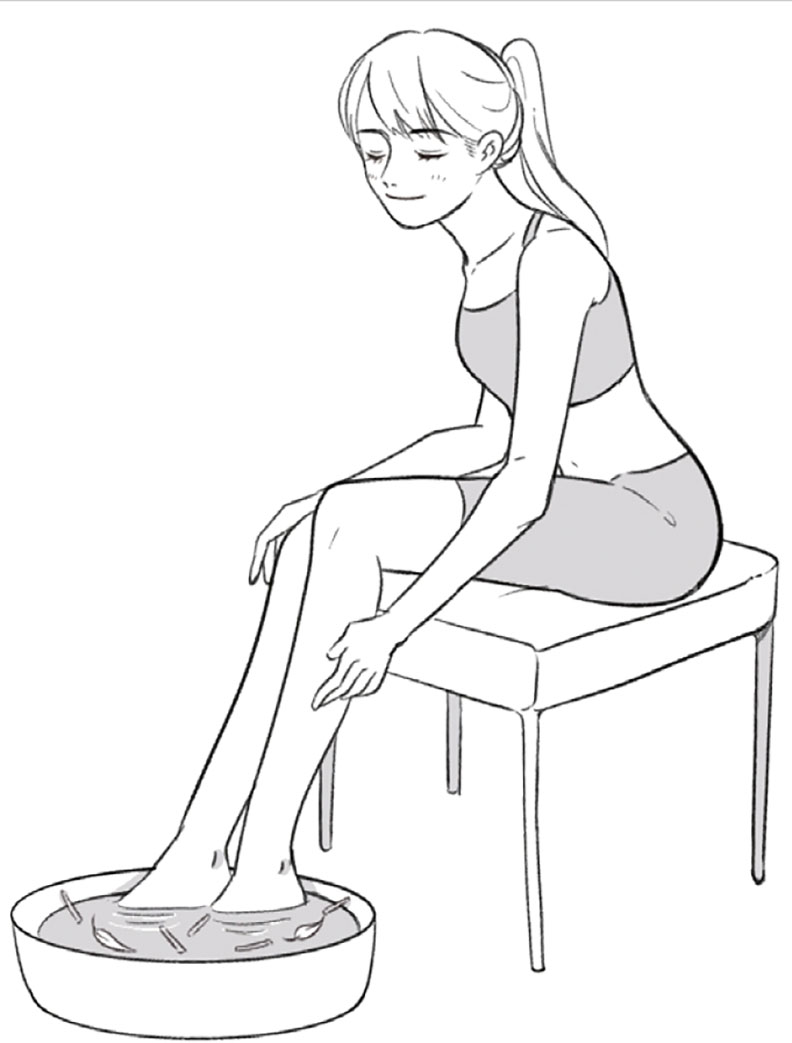 泡腳減肥法。