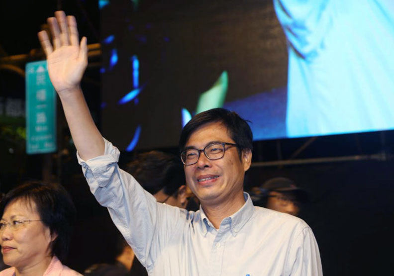 高雄市長陳其邁。陳之俊攝。