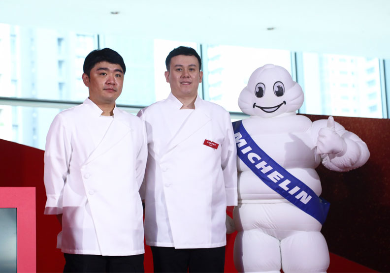 吉兆割烹壽司獲得米其林一星。