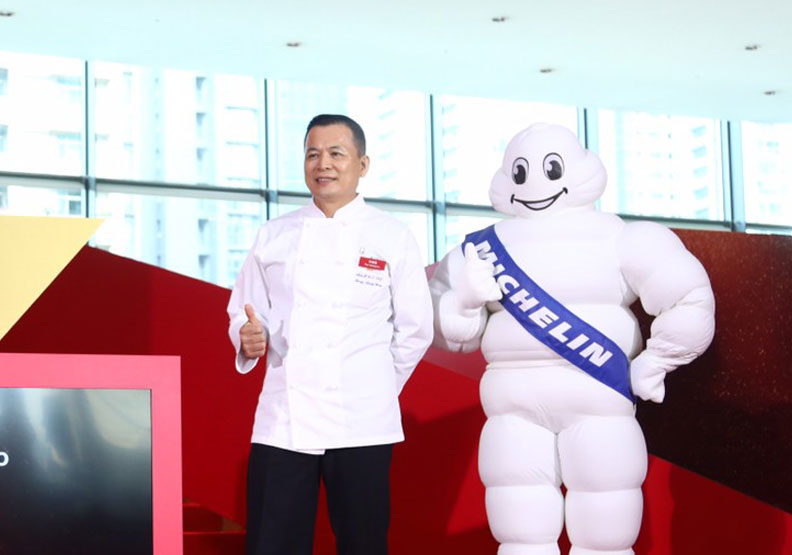 天香樓獲得米其林一星。