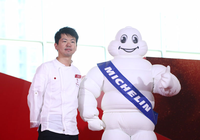 祥雲龍吟獲得米其林二星。