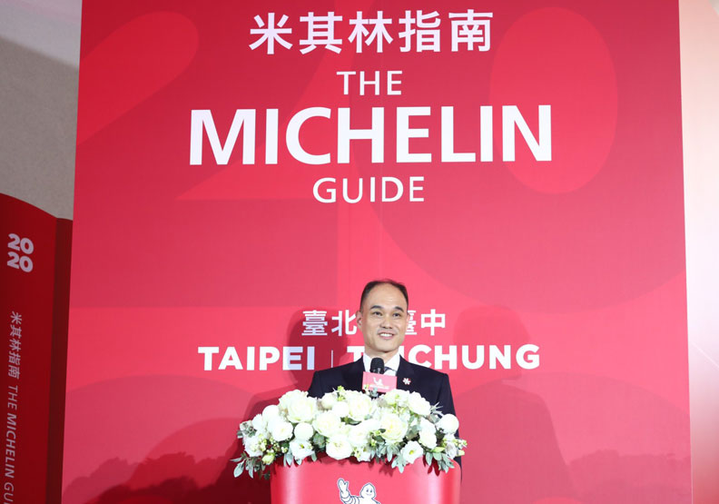 圖／台灣米其林董事長毛行健。池孟諭攝