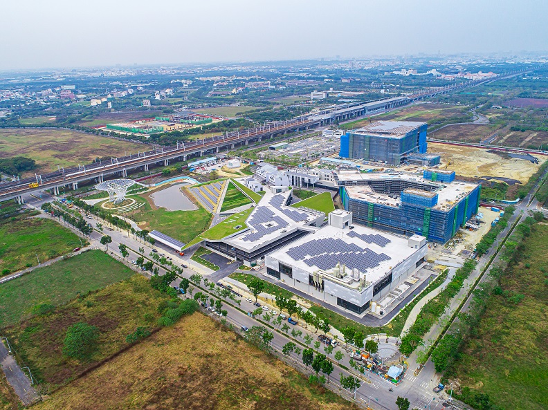 綠能科技示範場域。