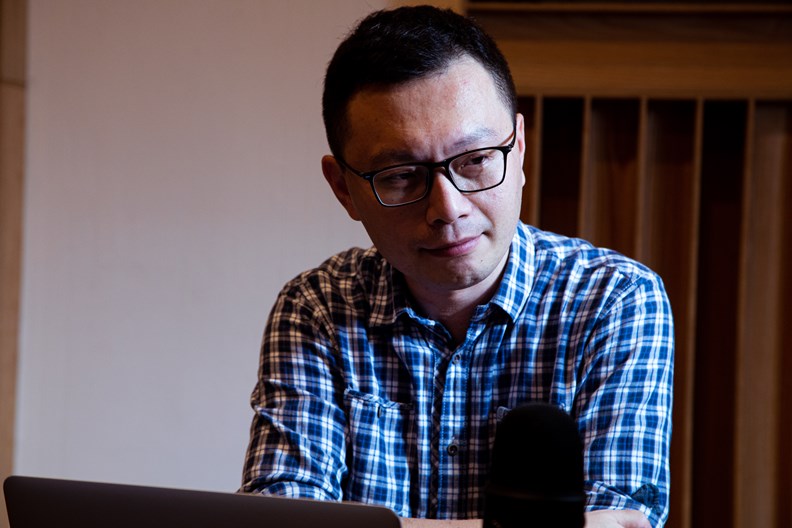 「鵬博藝術」創辦人徐鵬博。