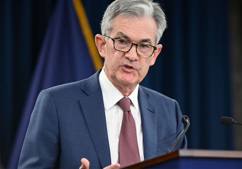 圖／聯準會主席鮑威爾（Jerome Powell）。Flickr by Federalreserve