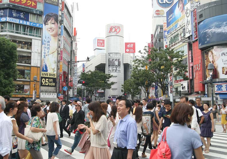 東京澀谷。蘇義傑攝