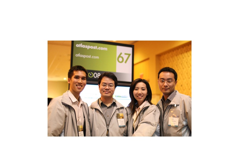 2008年前往矽谷參加DEMO展之地圖日記團隊。作者提供