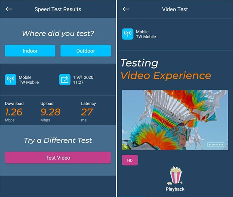 OpenSignal專屬的測速App。