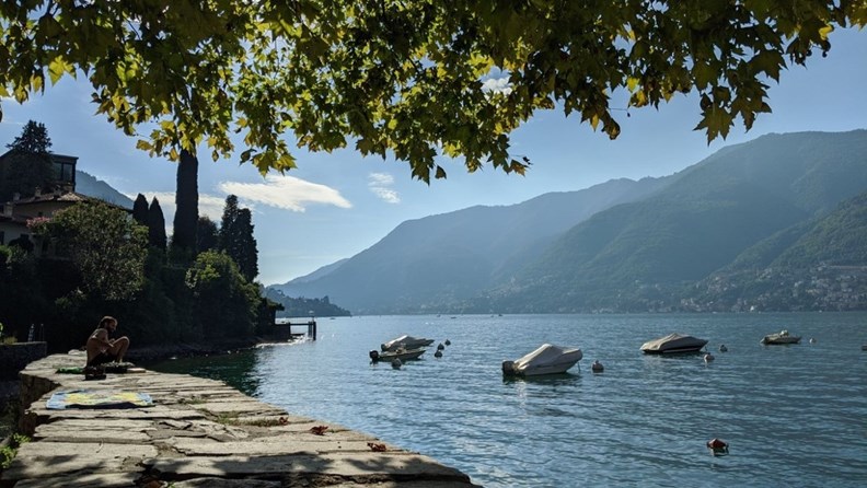 今年初曾被疫情重創的義大利城市貝加莫。