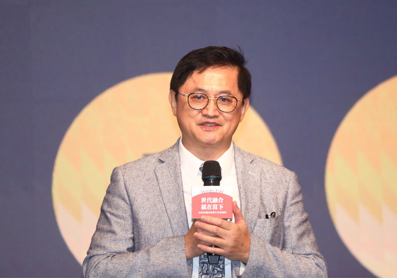 和碩董事長童子賢。