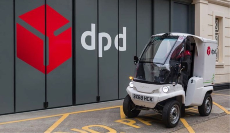 當地快遞公司的電動車隊與微型集運站。 (source: London Freight and Servicing Action Plan 2019)