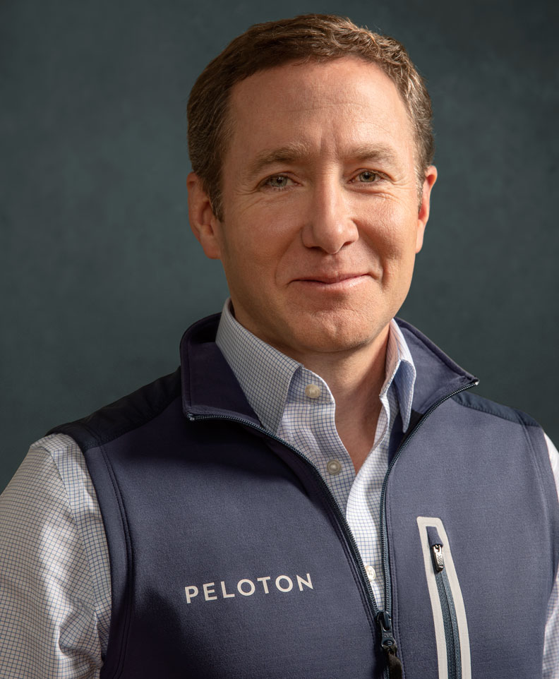 Peloton執行長約翰.佛雷(John Foley)。Peloton官網
