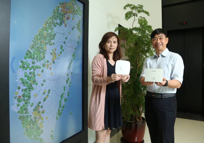 訊舟在全球有超過3000個空氣盒子,潛力無窮。