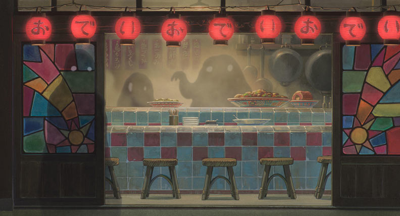 《神隱少女》是吉卜力工作室的代表作之一。圖片取自ghibli官網