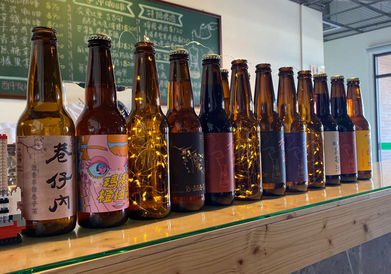 纖碧爾啤酒協助許多國內廠牌釀造精釀啤酒。