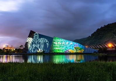光影綺舞 「噶瑪蘭公主」夜未眠 擾動夜文化，雕塑蘭陽最美地景