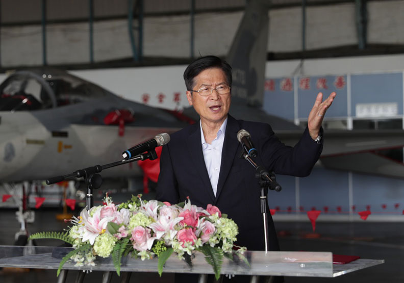 圖／國防部長嚴德發。軍聞社