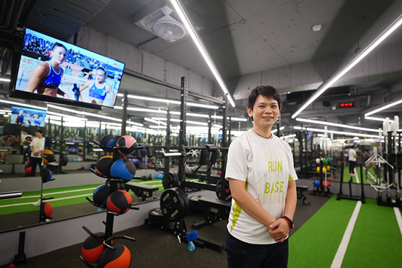 森林跑站板橋館店經理 Paige邀請市民一起建立運動習慣動滋動。