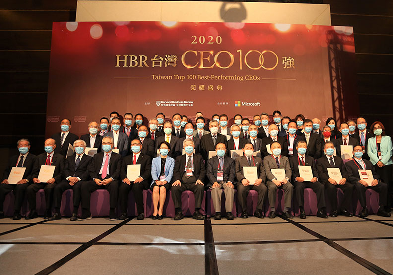 圖／台灣百大CEO榜單出爐。張智傑攝