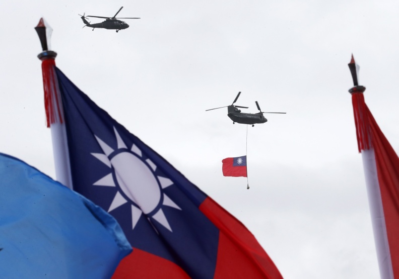 2020國慶表演。圖片來源：總統府flickr。