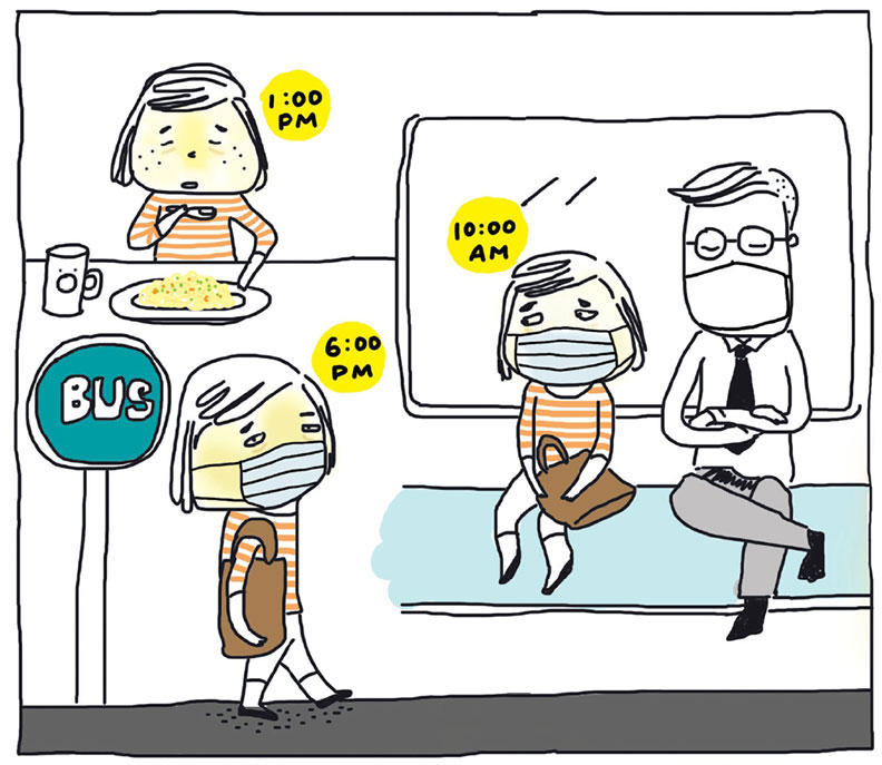 出油累積在臉上,醞釀粉刺痘痘。