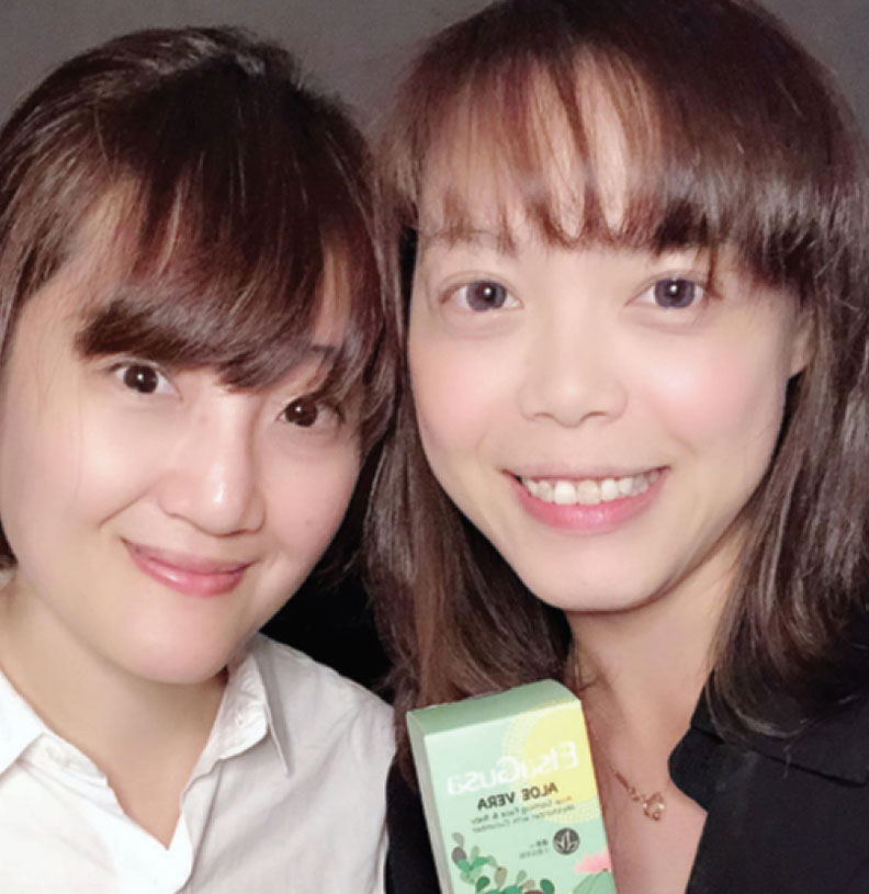 與作者的合照。