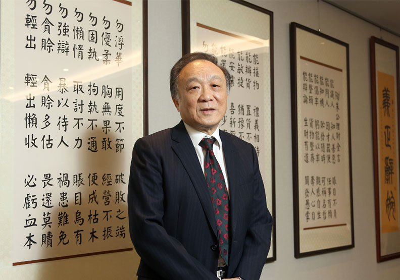 圖／大成集團董事長韓家宇領導集團20年，本屆衝上全台食品業最強CEO。張智傑攝