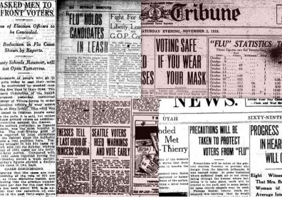 並非第一次！1918年的美國，就曾在疫情中投票！