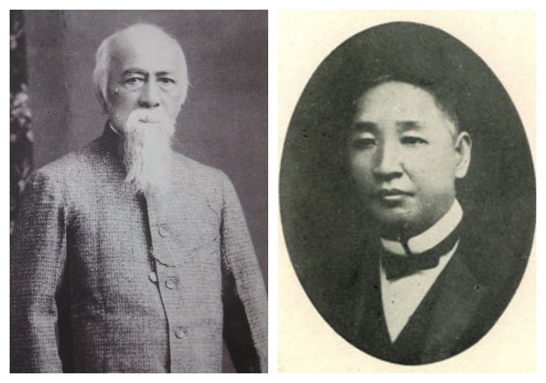 左圖為李春生，右圖為陳天來。皆取自維基百科