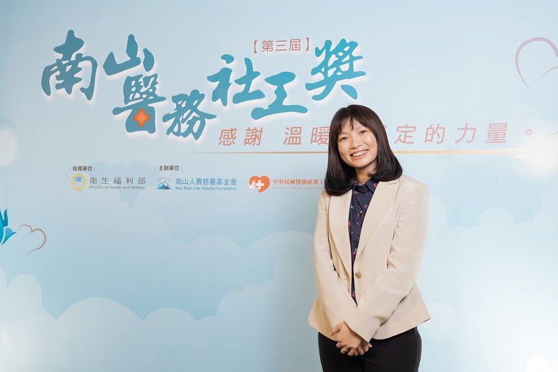第三屆南山醫務社工獎，優秀獎得主魏其斾。