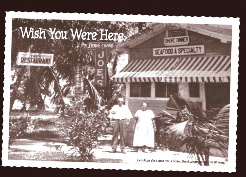 Joe’s Stone Crab創立於1913年。圖片取自Zagat