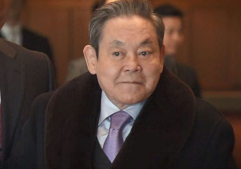 重視人才的李健熙還在管事時，花80％時間找人才