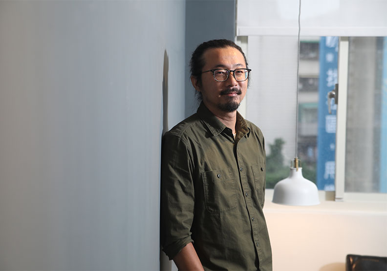 《返校》影集製作人林仕肯。蘇義傑攝