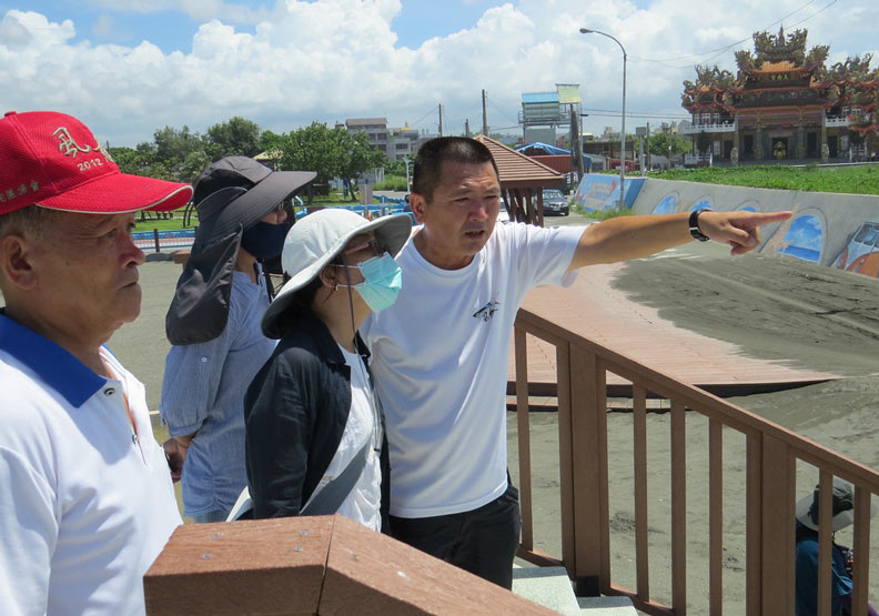 彌陀漁港舊泊區及海岸光廊環境及親水設施營造。圖片提供:台灣河溪網