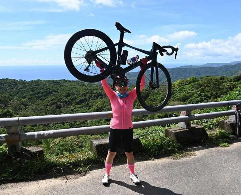 71歲的杜綉珍長期保持運動習慣,體力相當好。