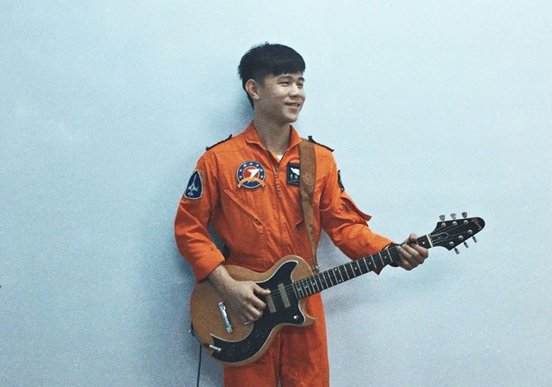 圖／殉職飛官朱冠甍。@tigersonic737 instagram