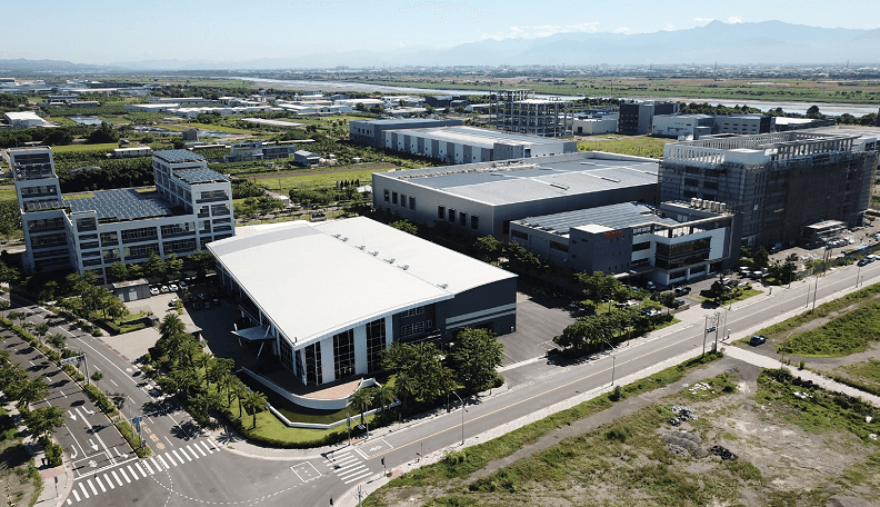 橋頭科學園區模擬圖。