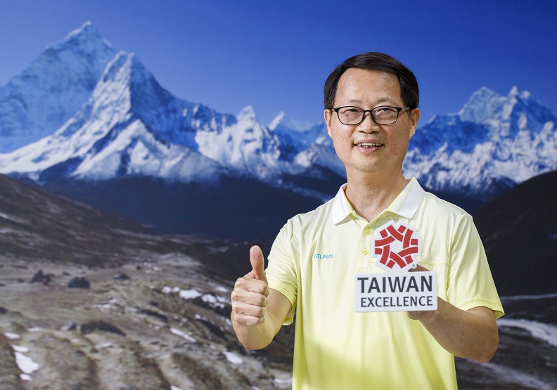 圖 / 歐都納總經理張國進大讚貿協為臺灣中小企業提供國內外許多曝光機會。
