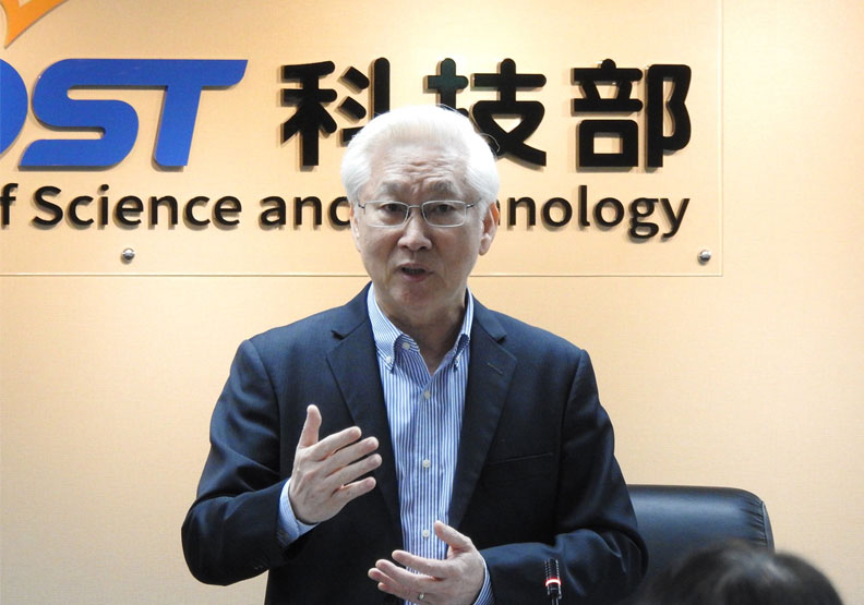 圖／科技部長吳政忠。取自科技部臉書